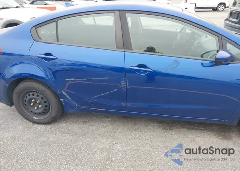 2018 Kia Forte Lx из США, поврежденный, VIN 3KPFK4A73JE259422